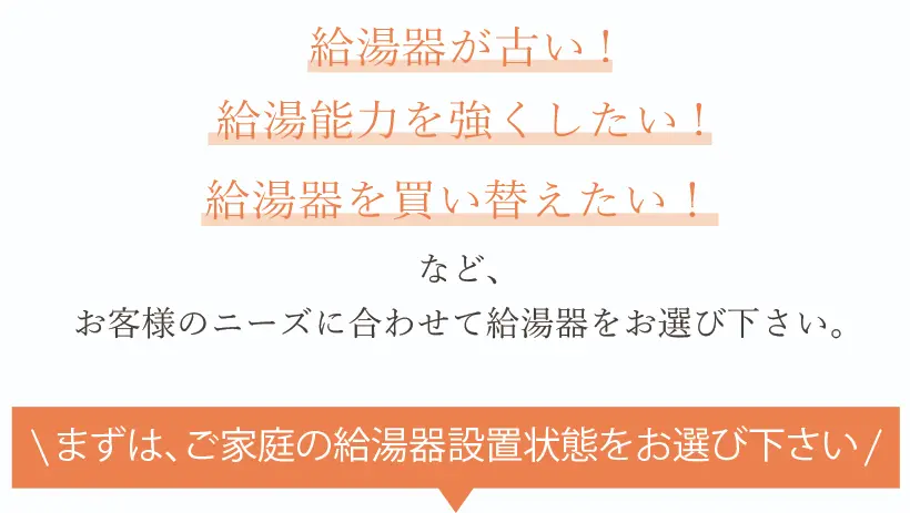 給湯暖房機とは、給湯器１台で、風呂・シャワー・洗面・キッチンなど住まい全体へのお湯の供給はもちろん床暖房や浴室暖房乾燥機など、パワフルに活躍！！