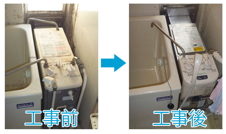 ガス機器の販売・ガス工事・水廻りリフォーム