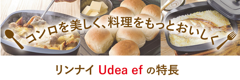 リンナイ RHS21W26S13RAVR-13A リンナイ Udea ef ユーディア・エフ ビルトインコンロ 幅60cm 2口コンロ ミストシルバー  【都市ガス 大バーナー右】