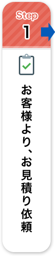 お客様より、お見積依頼