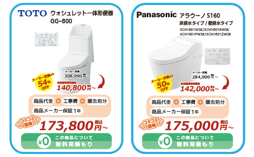 大阪府・奈良県全域　トイレ