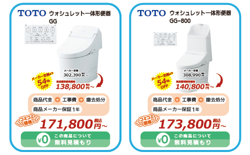 大阪府・奈良県全域　TOTO