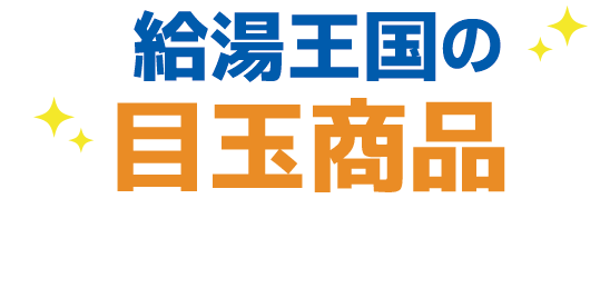 布施メンテナンスの目玉商品（工事費込み）