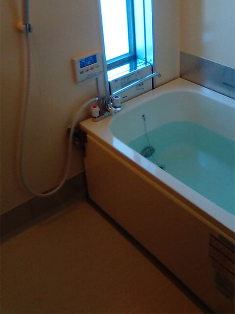 壁貫通型給湯器　浴槽セット　GTS-164A BL