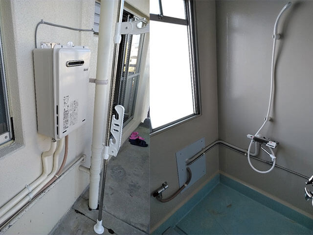 シャワーセット（浴槽無し）　RUX-A1615W-E