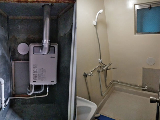 シャワーセット（浴槽無し）　RUX-A1615T-L-E