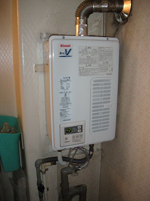 屋内式強制排気　給湯専用　RUX-V1611SWFA-E