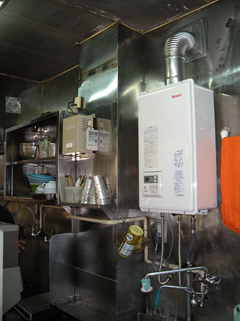 屋内式強制給排気　給湯専用　RUX-V1615SFFUA-E