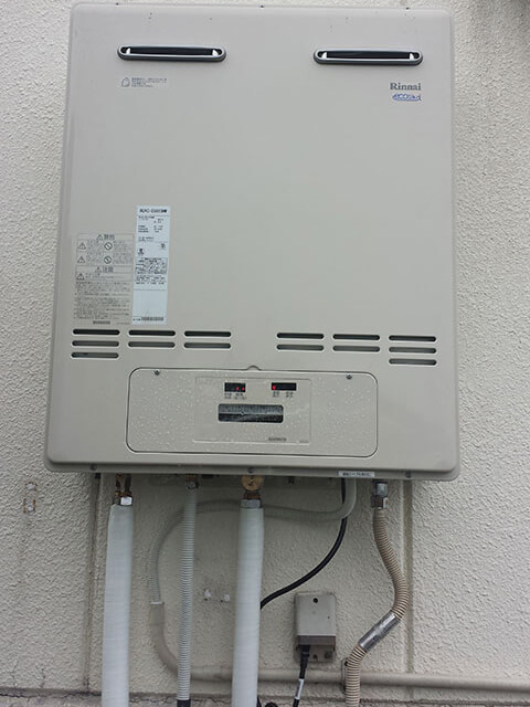 屋外式給湯器　エコジョーズ　RUXC-E5000MW