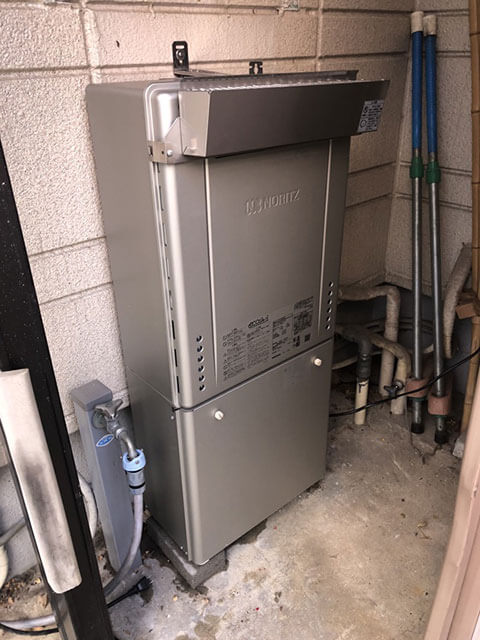 東大阪市で給湯器取替え