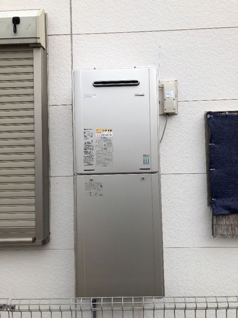 東大阪市で給湯器取替え