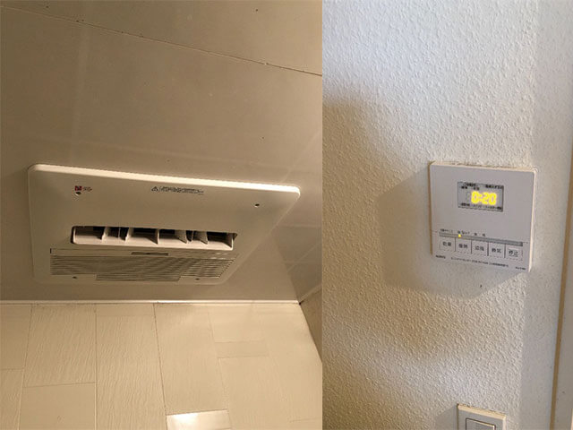 旭区で浴室暖房乾燥機取替え