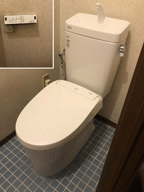 東大阪市でトイレ交換