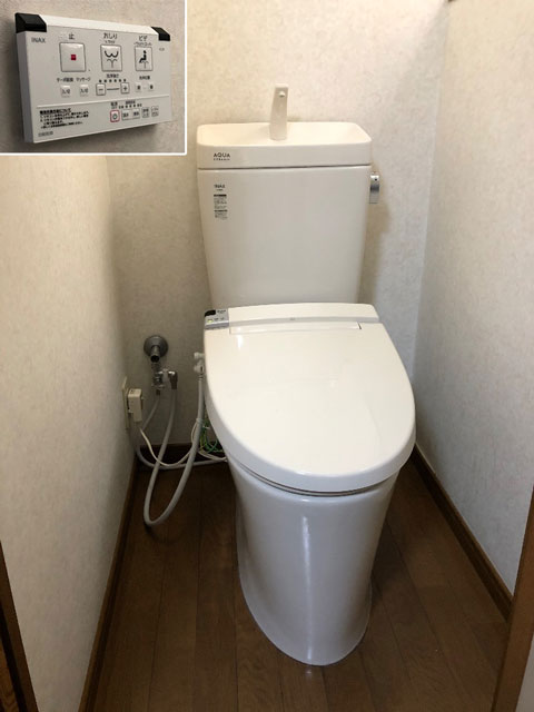 東大阪市でトイレ交換