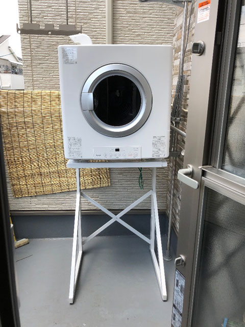 東大阪市で衣類乾燥機設置