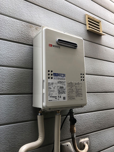 淀川区で給湯器交換
