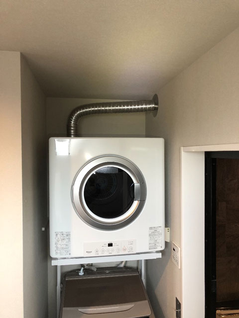 芦屋市で乾太くん8キロ設置