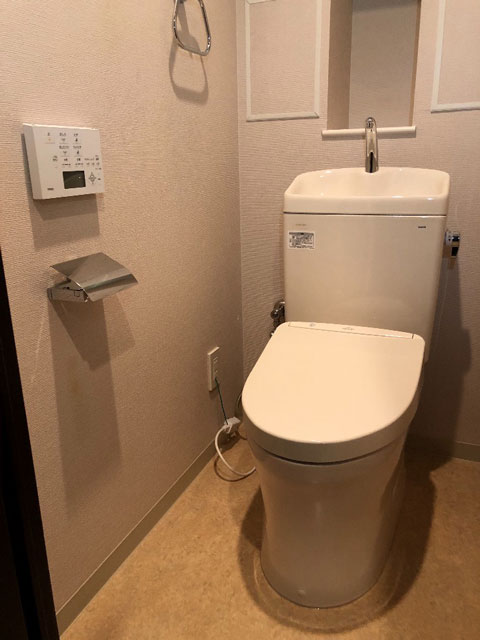 天王寺区でトイレ交換