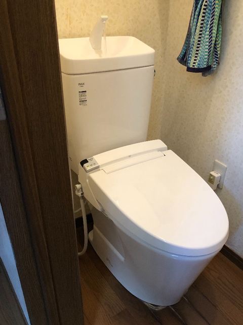 八尾市でトイレ交換