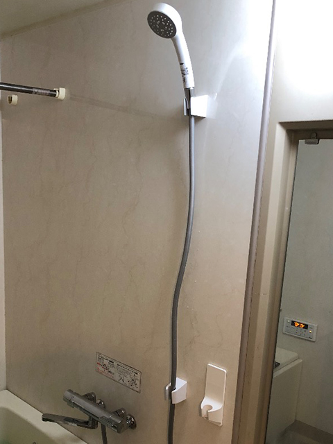 大阪府吹田市で浴室シャワー水栓交換