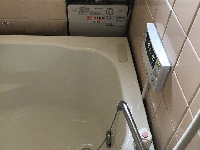 大阪府枚方市で壁貫通型給湯器交換