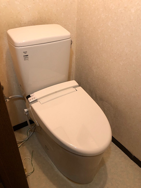 大阪市平野区でトイレ交換
