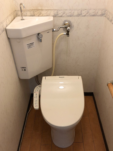 大阪府交野市でトイレ交換
