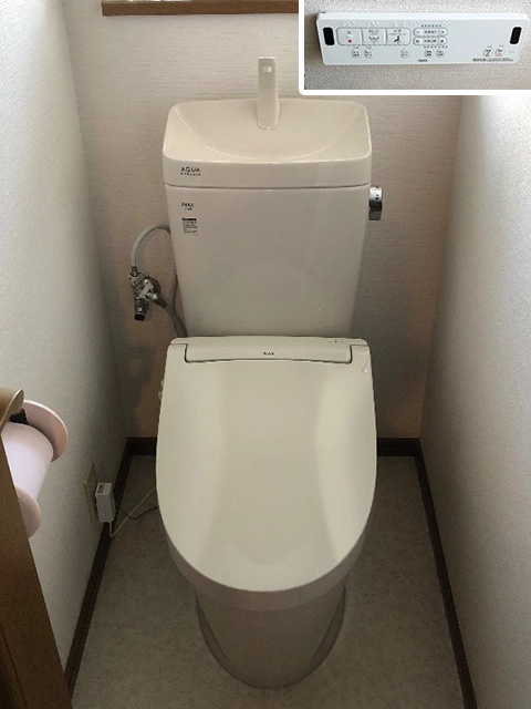 奈良県大和郡山市にてトイレ交換