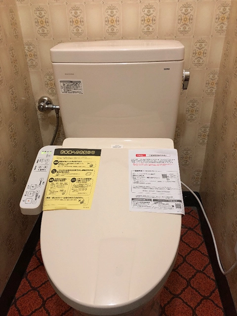 奈良県大和郡山市にてトイレ交換