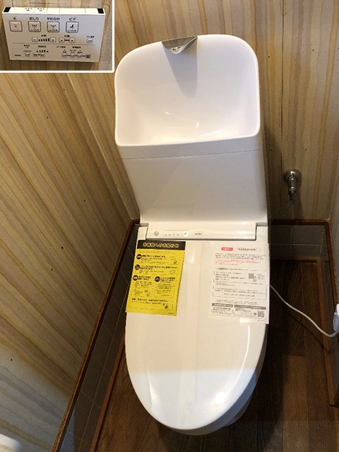 奈良県天理市にてトイレ交換