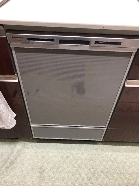 大阪府枚方市にてビルトイン食洗機交換 パナソニックNP-45MD9S