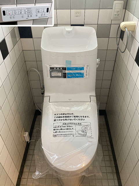 奈良県磯城郡田原本町にてトイレ交換 カスカディーナからアメージュシャワートイレ