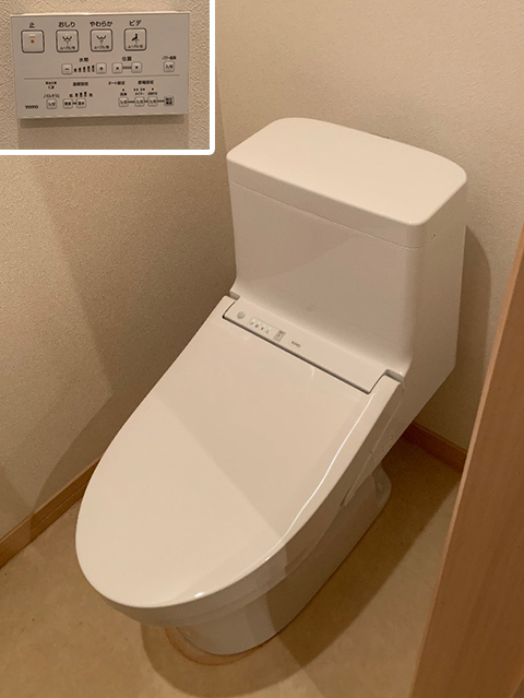 奈良県天理市にてTOTOウォシュレット一体型便器交換 ZJ1手洗いなしCES9150#NW1