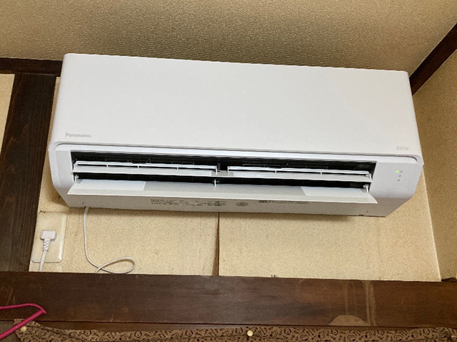 大阪府大阪市旭区にてルームエアコン交換 パナソニックXCS-224DFL-W/S