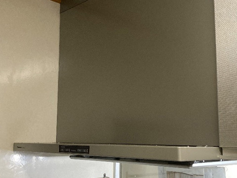 大阪府東大阪市にてレンジフード交換 パナソニックDEDシリーズFY-90DED3-S