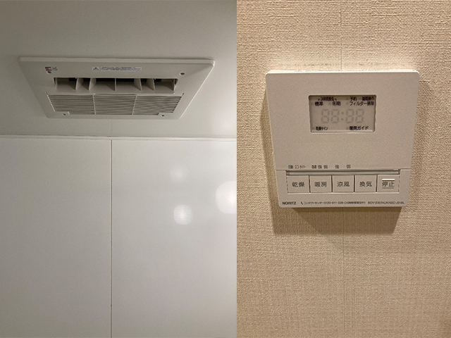 大阪府堺市西区にて浴室暖房乾燥機交換 ノーリツ3室換気BDV-3307AUKNSC-J3-BL