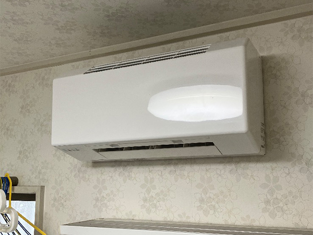 兵庫県明石市にて脱衣室暖房機交換 ノーリツドライホットプラスFR-3102WNS