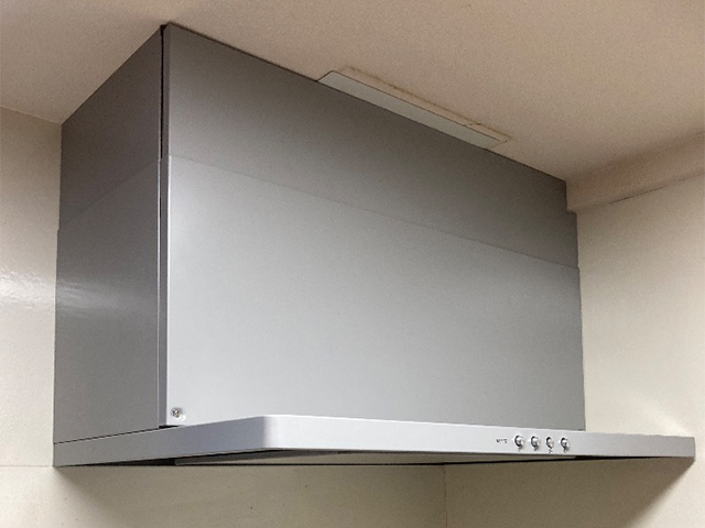 奈良県天理市でレンジフード交換！ライトハウス製からノーリツNFG9S20MSILへ